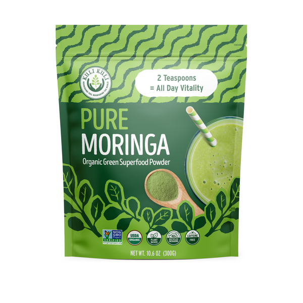 Organic Pure Moringa Powder - 10.6oz Pack – Kuli Kuli Foods