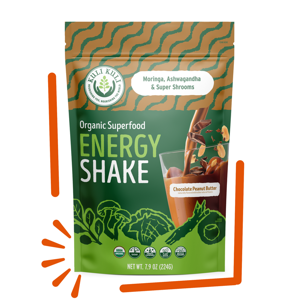 Organic Superfood Energy Shake - Chocolate Peanut Butter