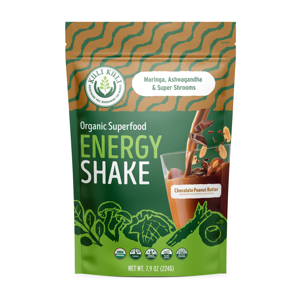 Organic Superfood Energy Shake - Chocolate Peanut Butter