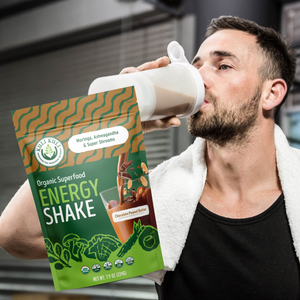 Organic Superfood Energy Shake - Chocolate Peanut Butter