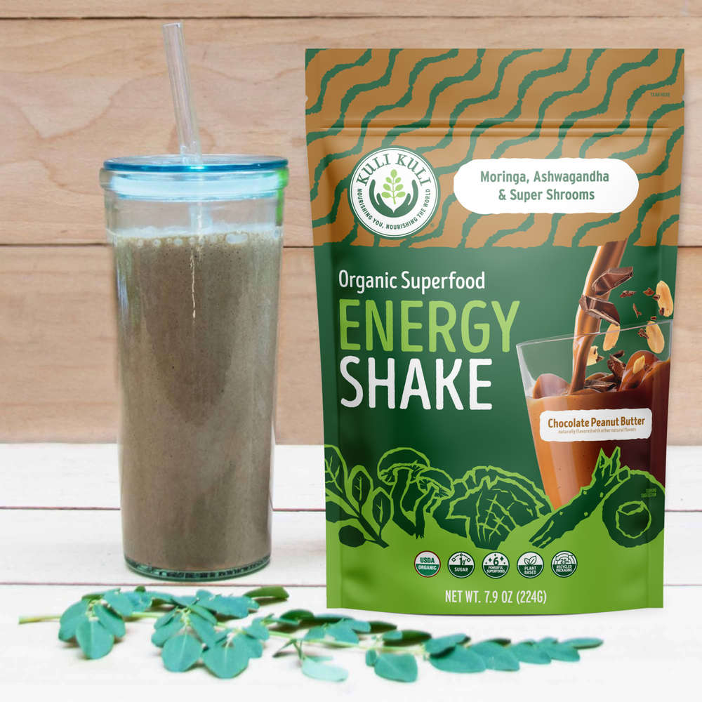 Organic Superfood Energy Shake - Chocolate Peanut Butter