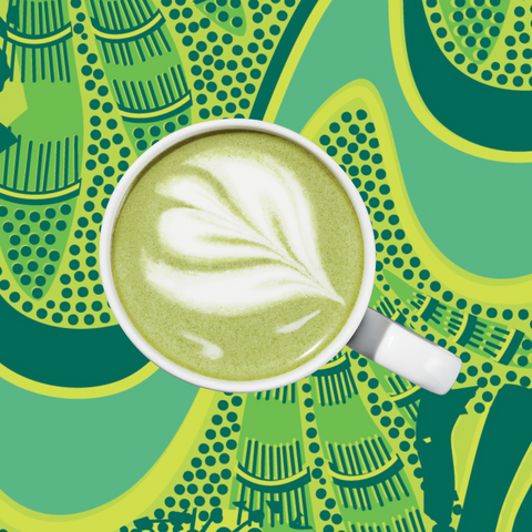 Matcha Moringa Superfood Latte