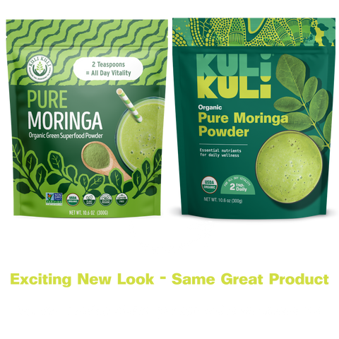 Organic Pure Moringa Powder (10.6 oz)