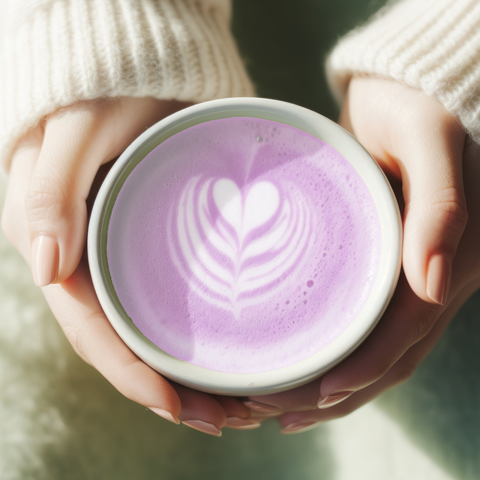 Ube Coconut Superfood Latte