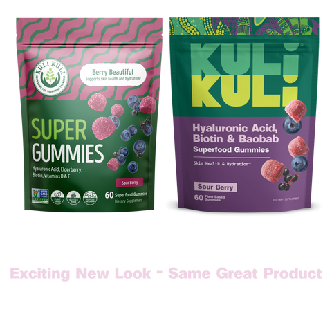 Superfood Gummies - Sour Berry Flavor