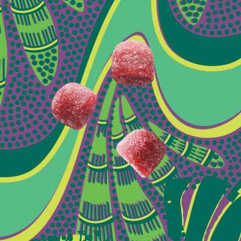 Superfood Gummies - Sour Berry Flavor